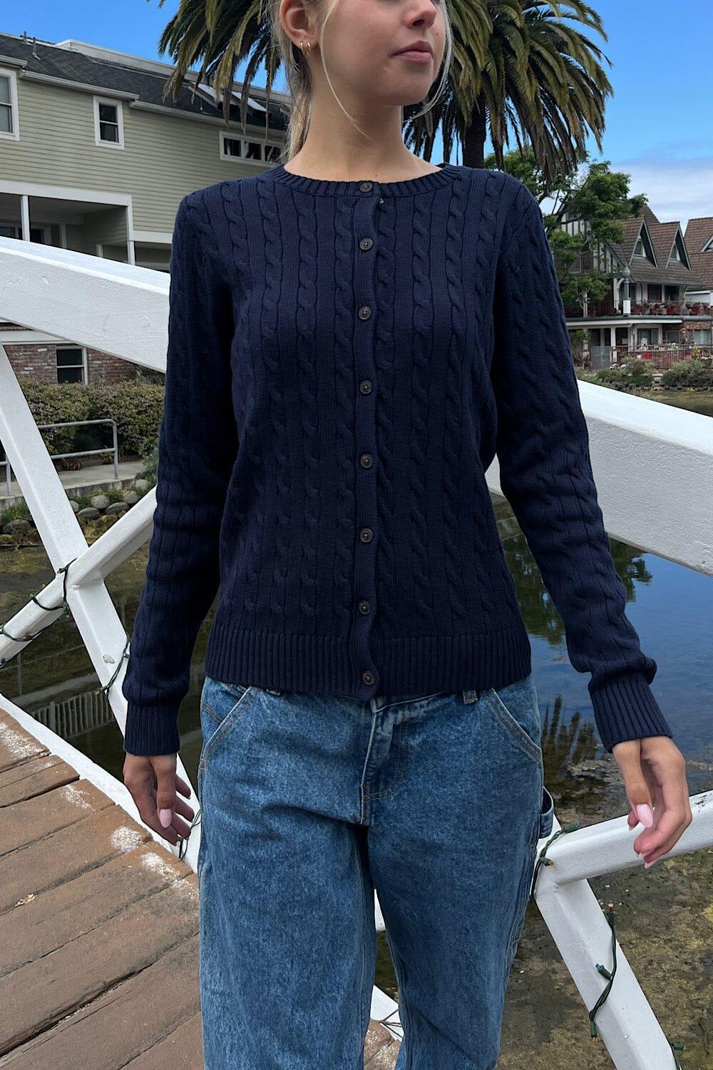 Amalie Cable Knit Cardigan Product Image