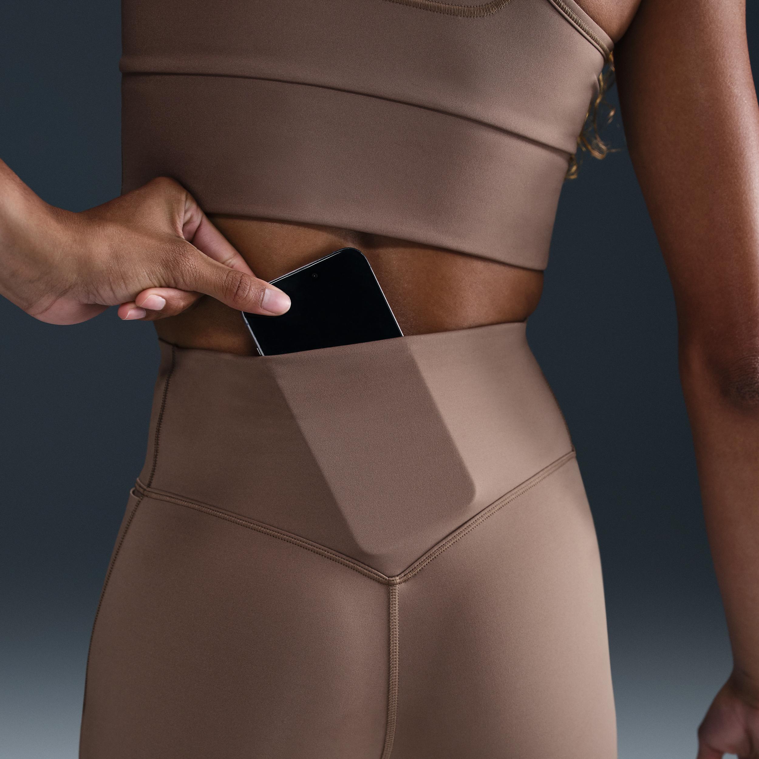 Nike Universa Women's Medium-Support High-Waisted 7/8 Leggings with Pockets Product Image