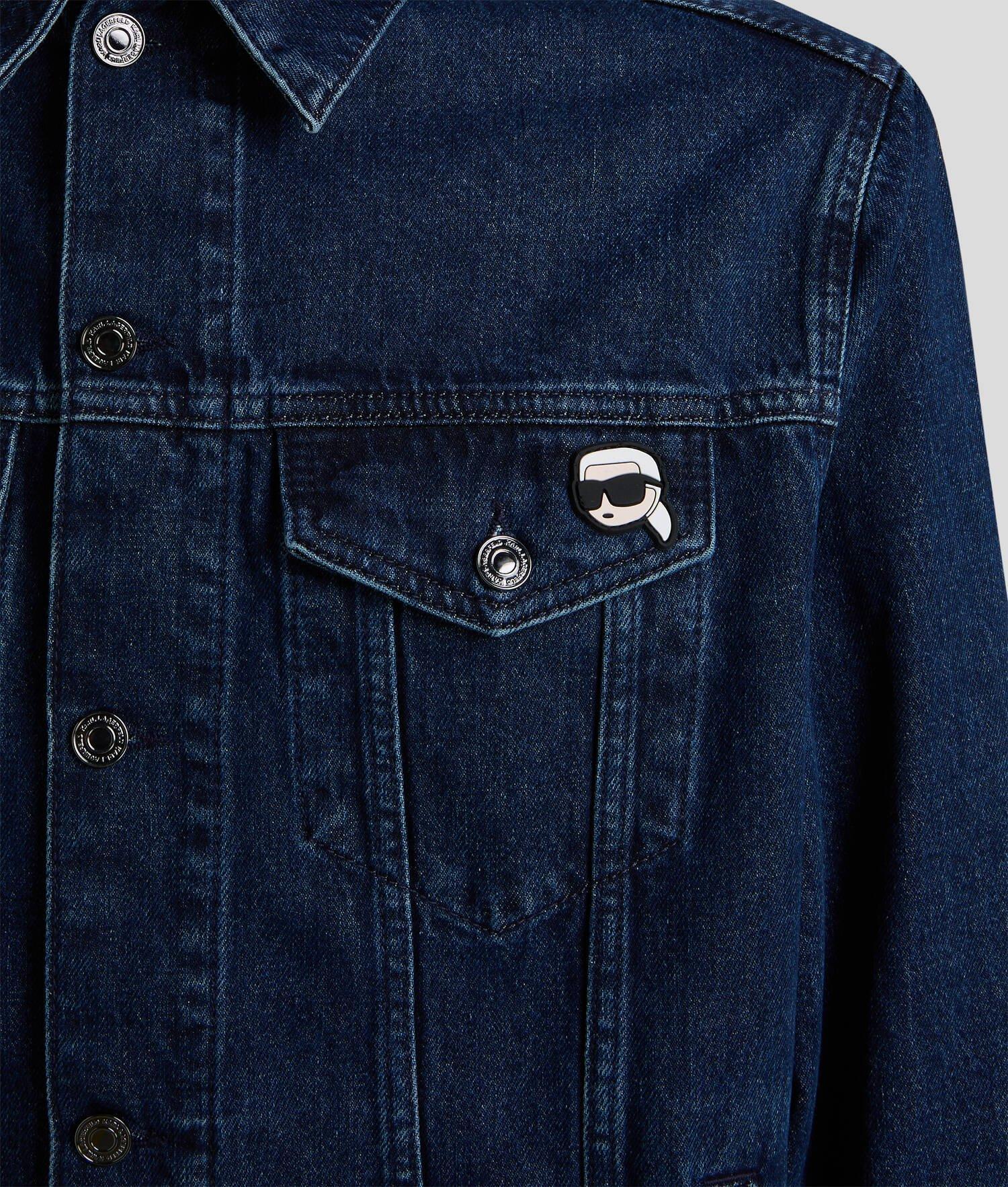 IKON SLIM-FIT DENIM JACKET Product Image
