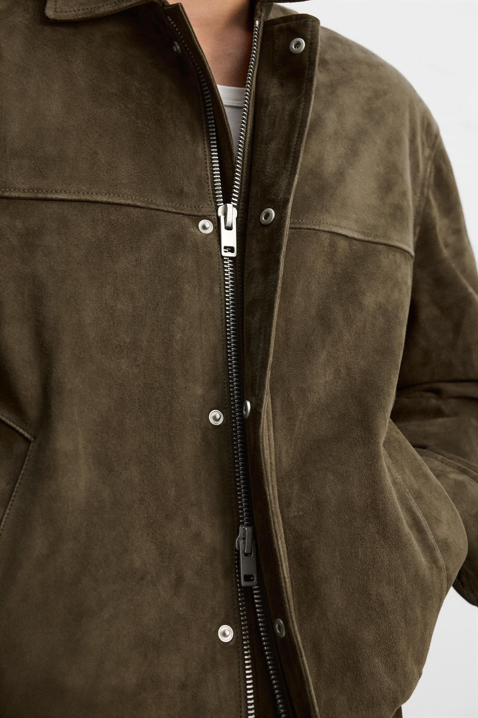 LIMITED EDITION SUEDE LEATHER JACKET Product Image