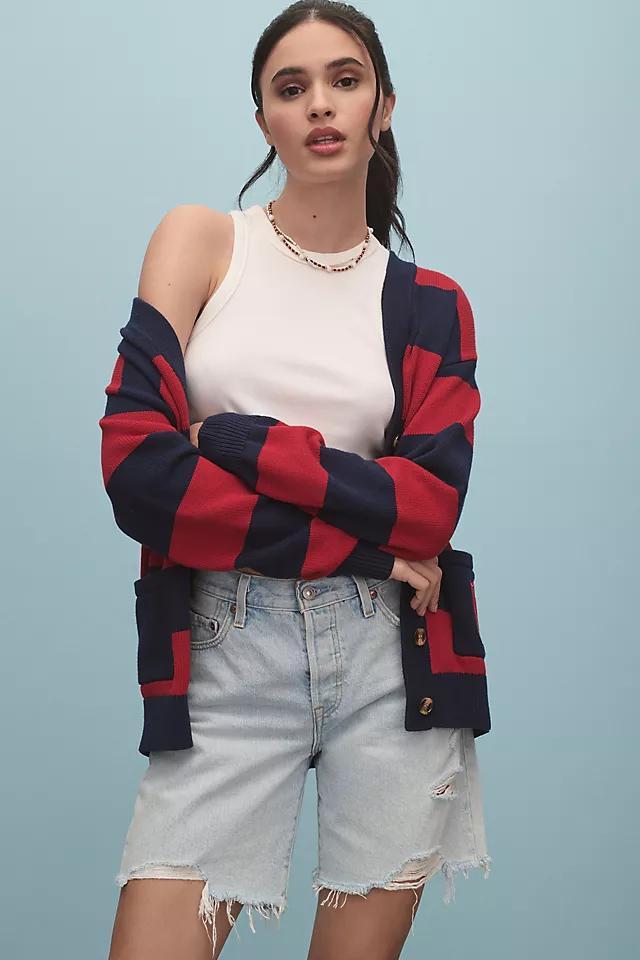 Levi's 501 Mid-Thigh Denim Shorts Product Image