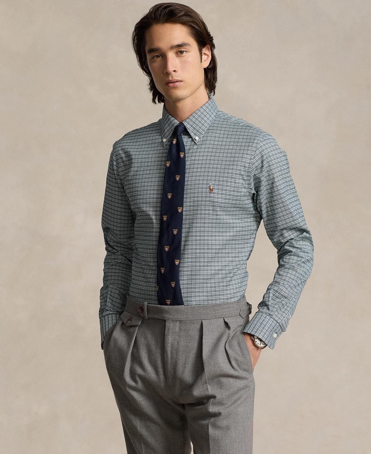 Polo Ralph Lauren Mens Classic-Fit Oxford Shirt - Pink Product Image