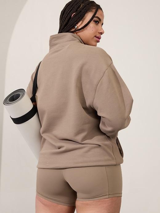 Power of She Forever Fleece 1/4 Zip Sweatshirt Product Image