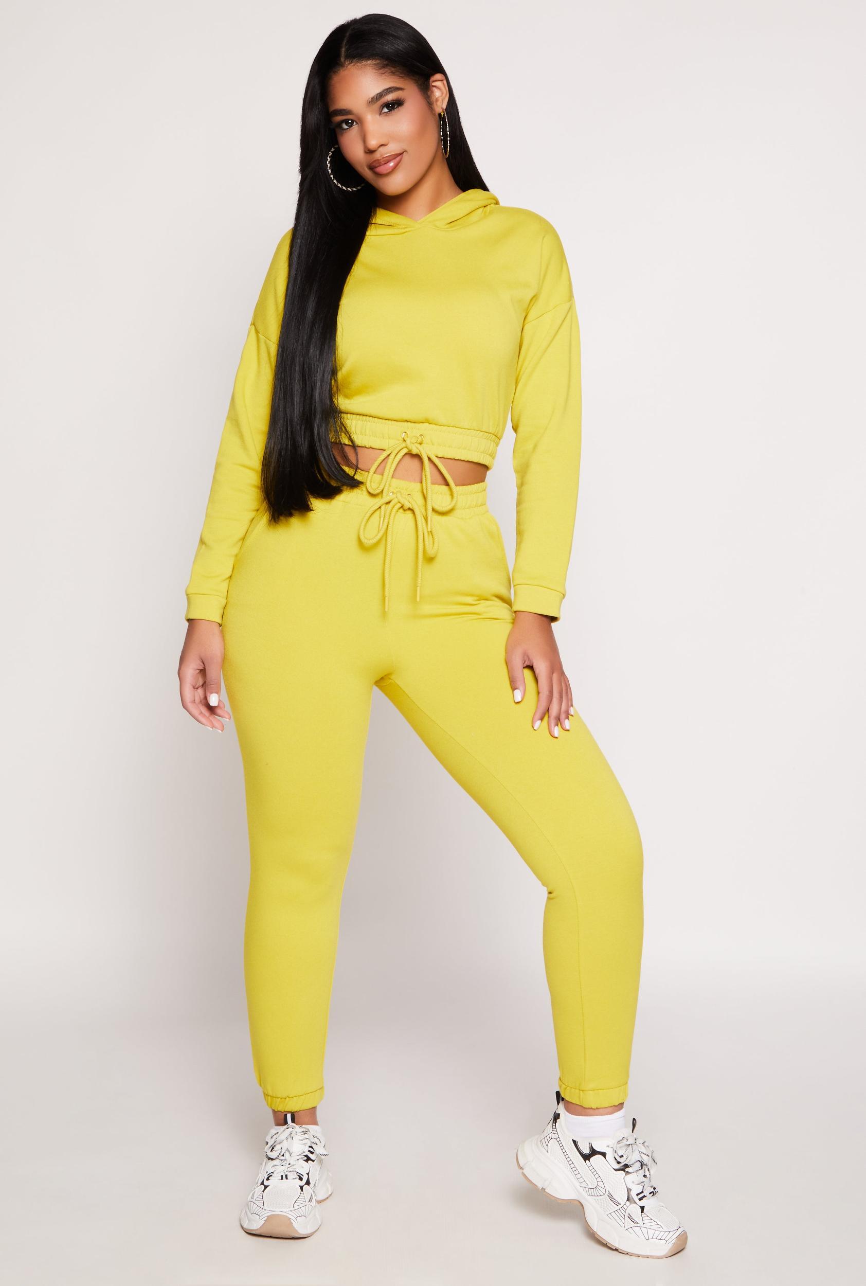 Womens Iris Basic Fleece Drawstring Sweatpants Product Image