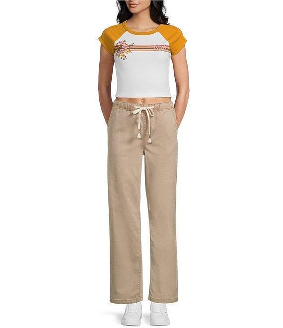 Roxy Sunset Dream Pull-On Linen Blend Pants Product Image