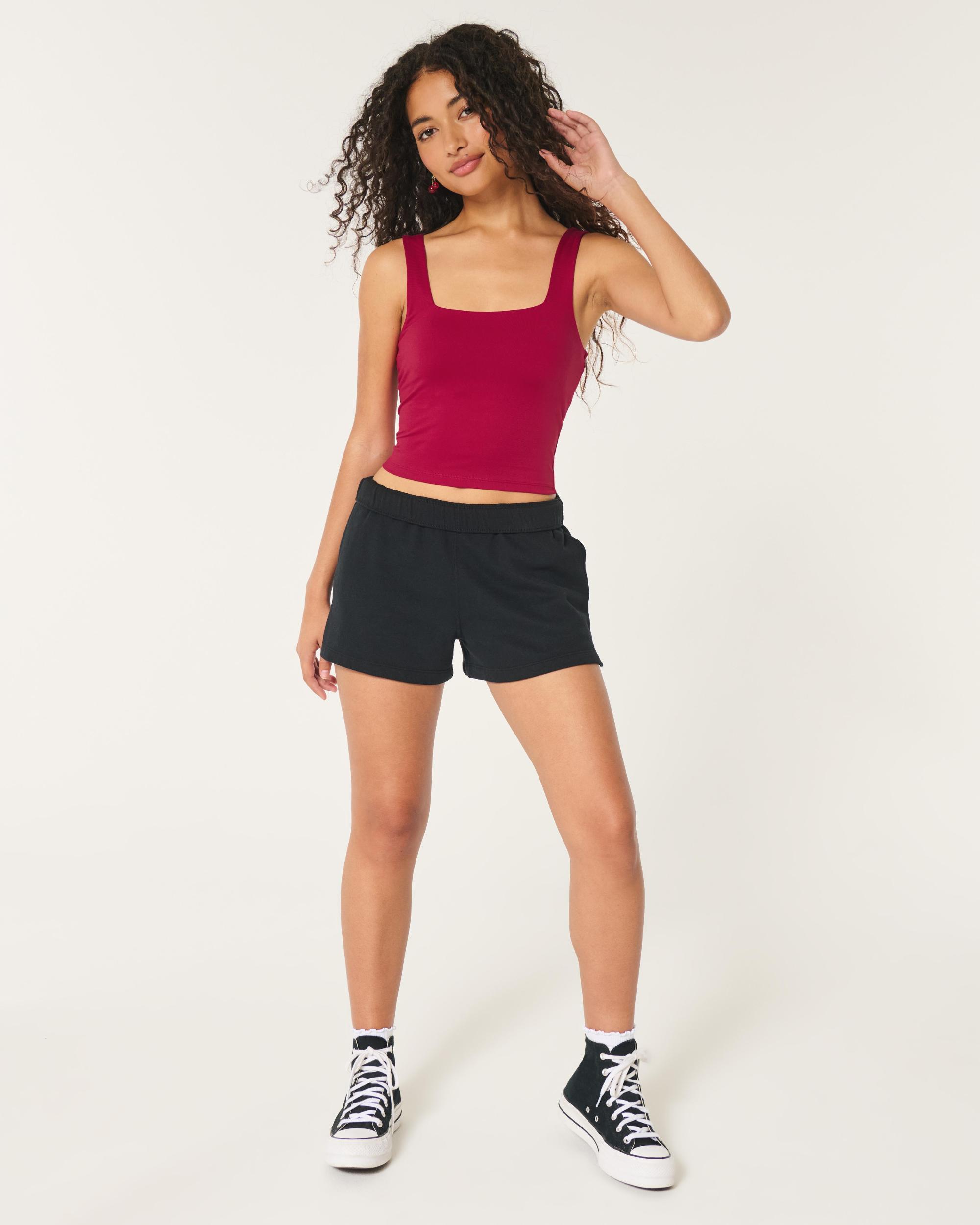 Seamless Fabric Square-Neck Tank Product Image