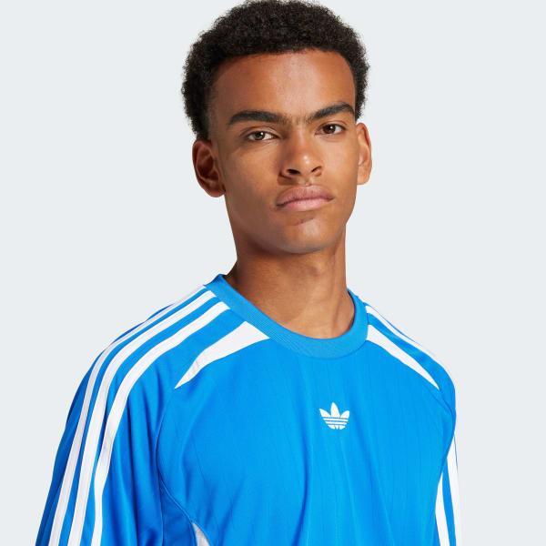 adidas Adicolor Teamgeist Tee Blue L Mens Product Image