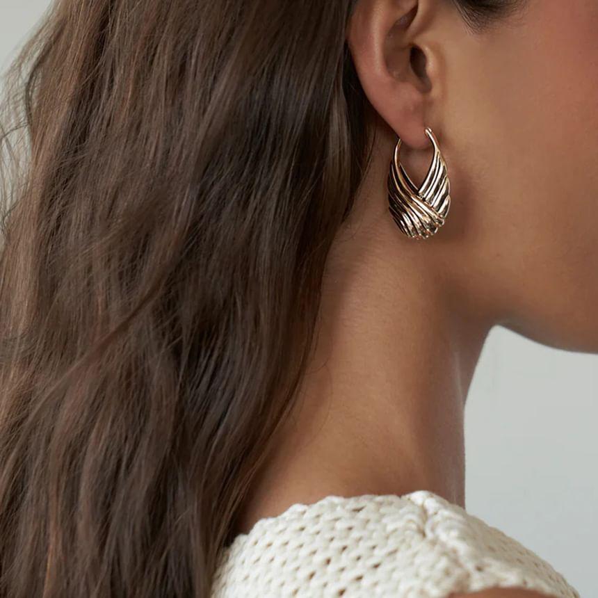 Stainless Steel Hoop Earring Product Image
