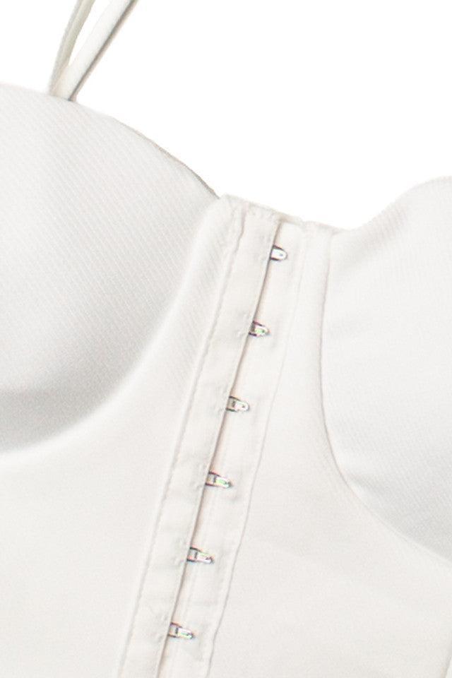 Hook & Eye Bustier Crop Top Product Image