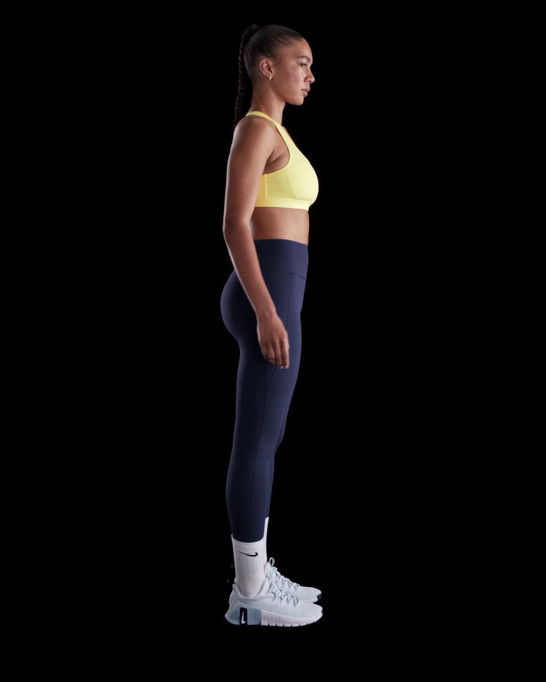 Nike Universa Women's High-Waisted Full-Length Leggings with No Front Seam Product Image