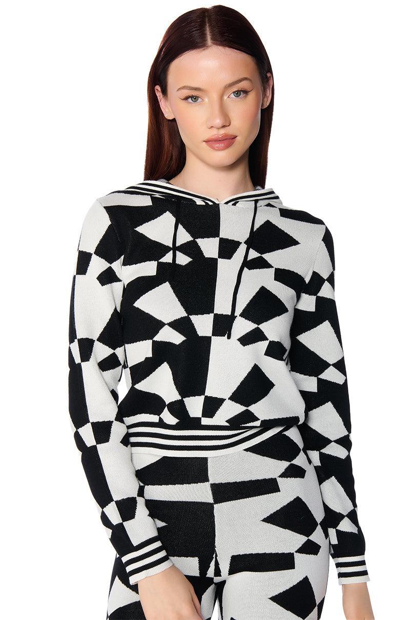 UPGRADE ME KNIT SWEATSHIRT Product Image