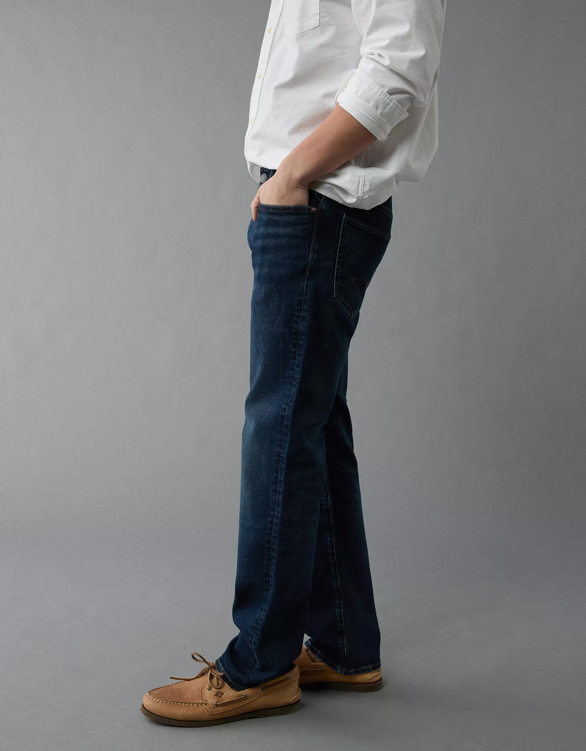 AE EasyFlex +TENCEL™ Fibers Relaxed Straight Jean Product Image