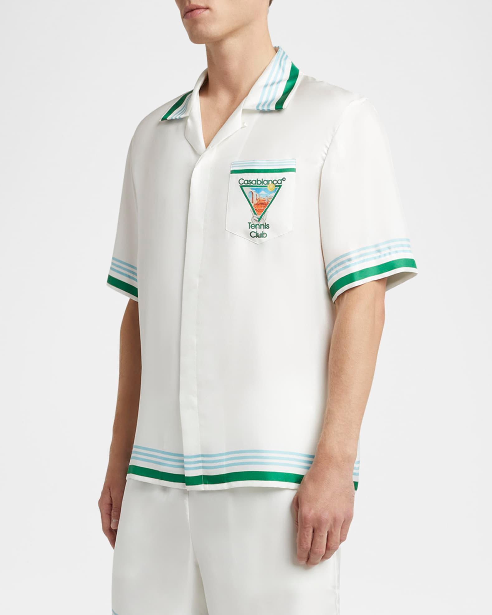 Men's Metaphysical Tennis Icon Silk Camp Shirt Product Image