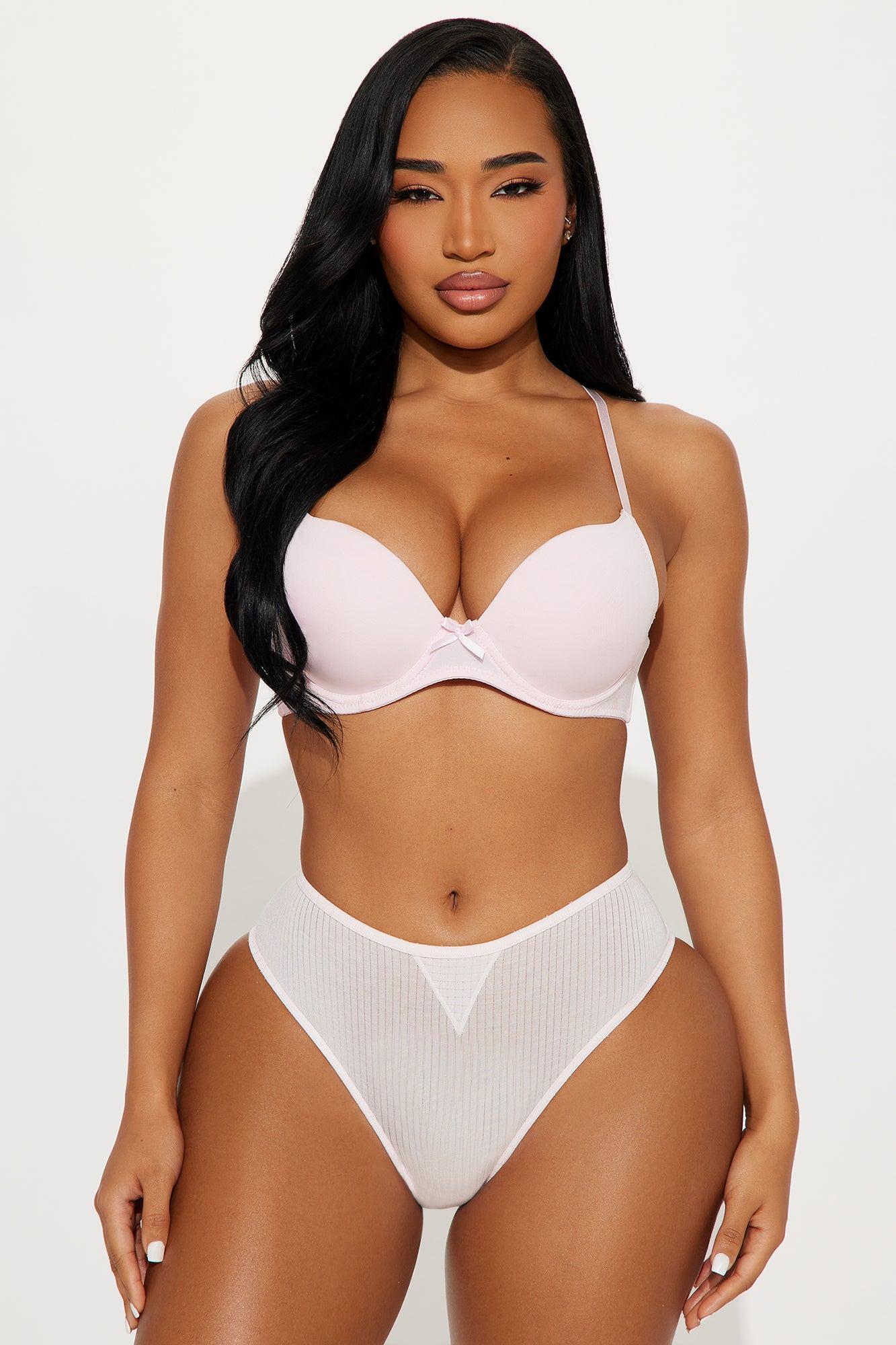 Daily Mood Soft Ribbed Hipster Panty - Pink Product Image