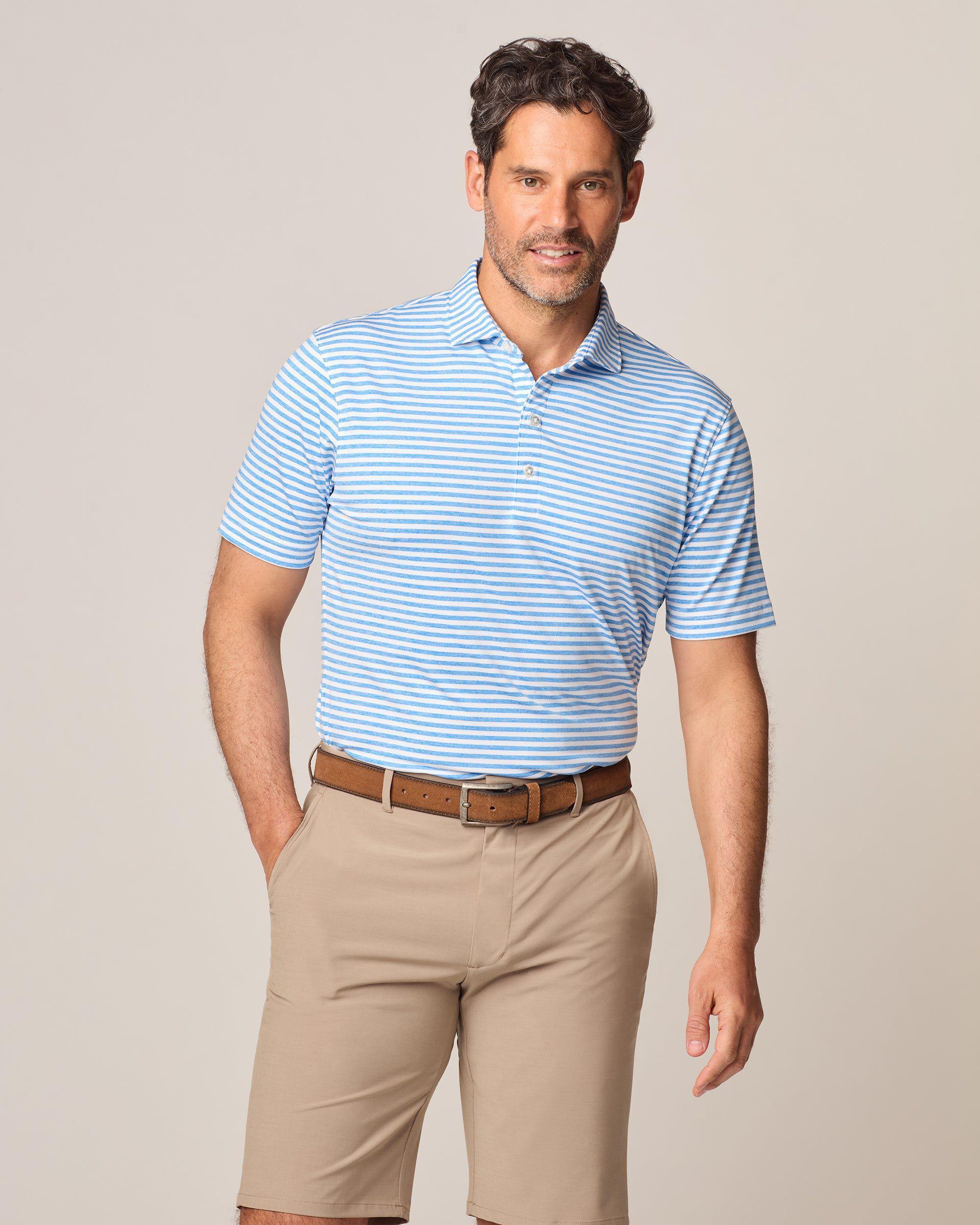Performance Jersey Polo - Reese Stripe Male Product Image