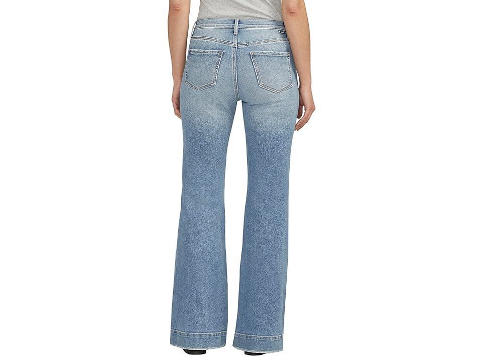 Jag Womens Kait Mid Rise Flare Leg Jeans Product Image