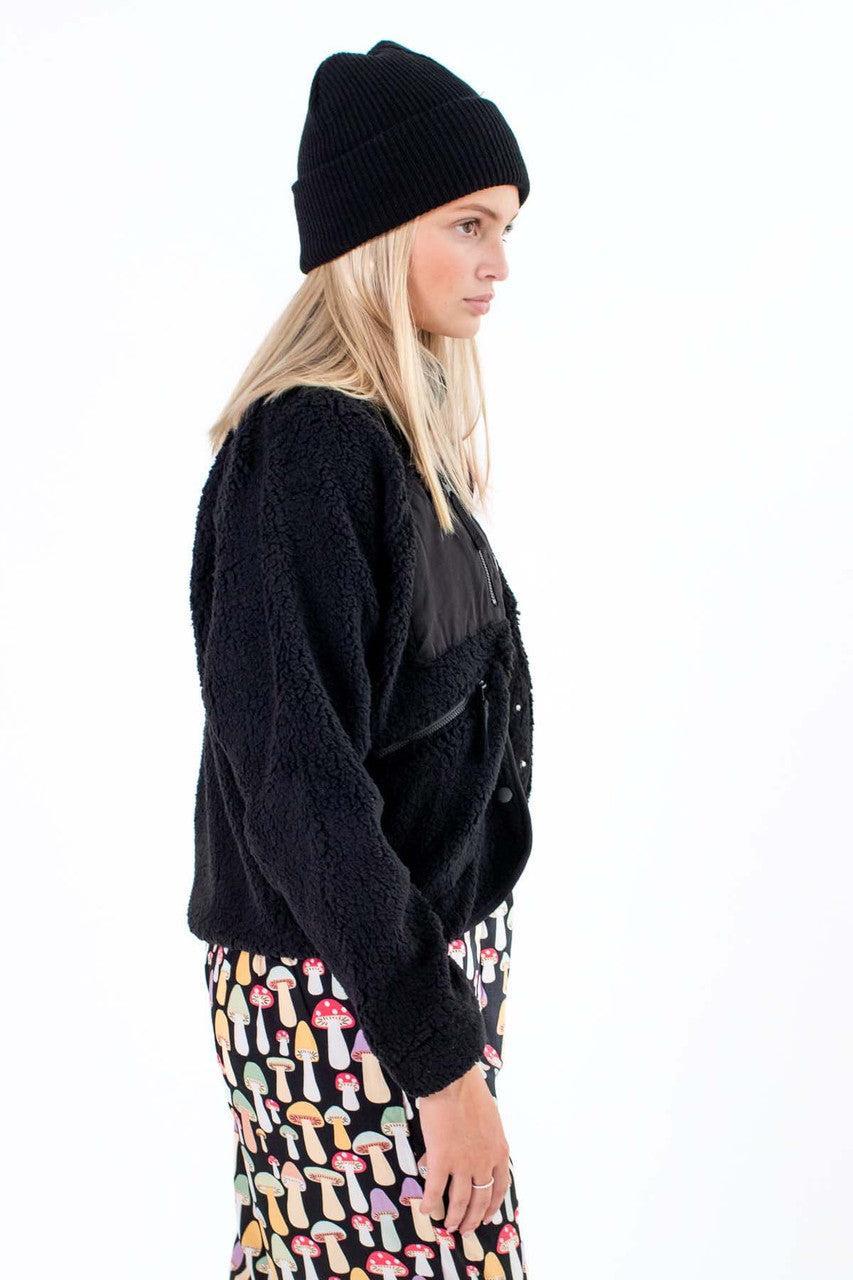Black Slope Fleece Jacket Product Image
