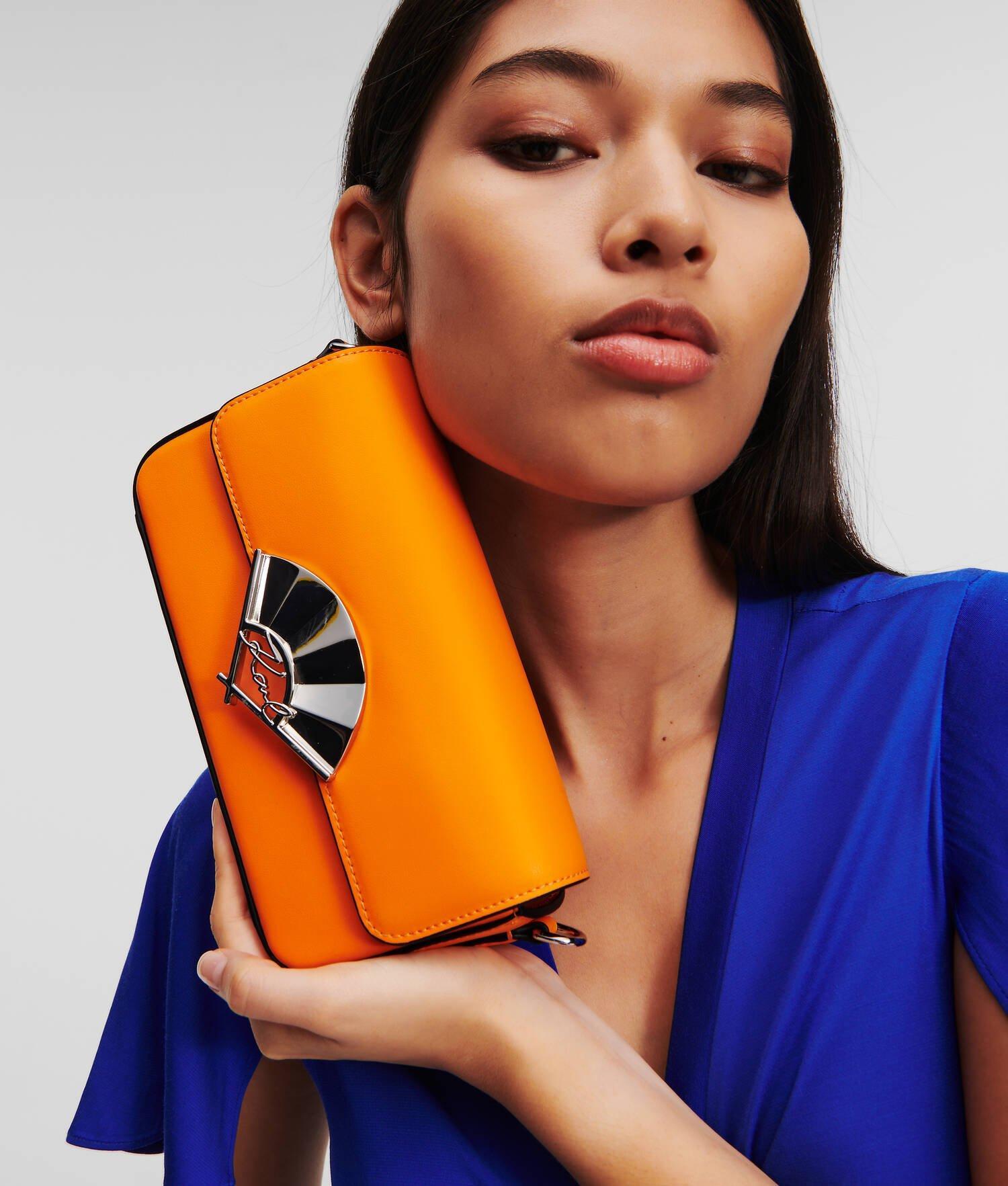 K/SIGNATURE FAN SMALL CROSSBODY BAG Product Image