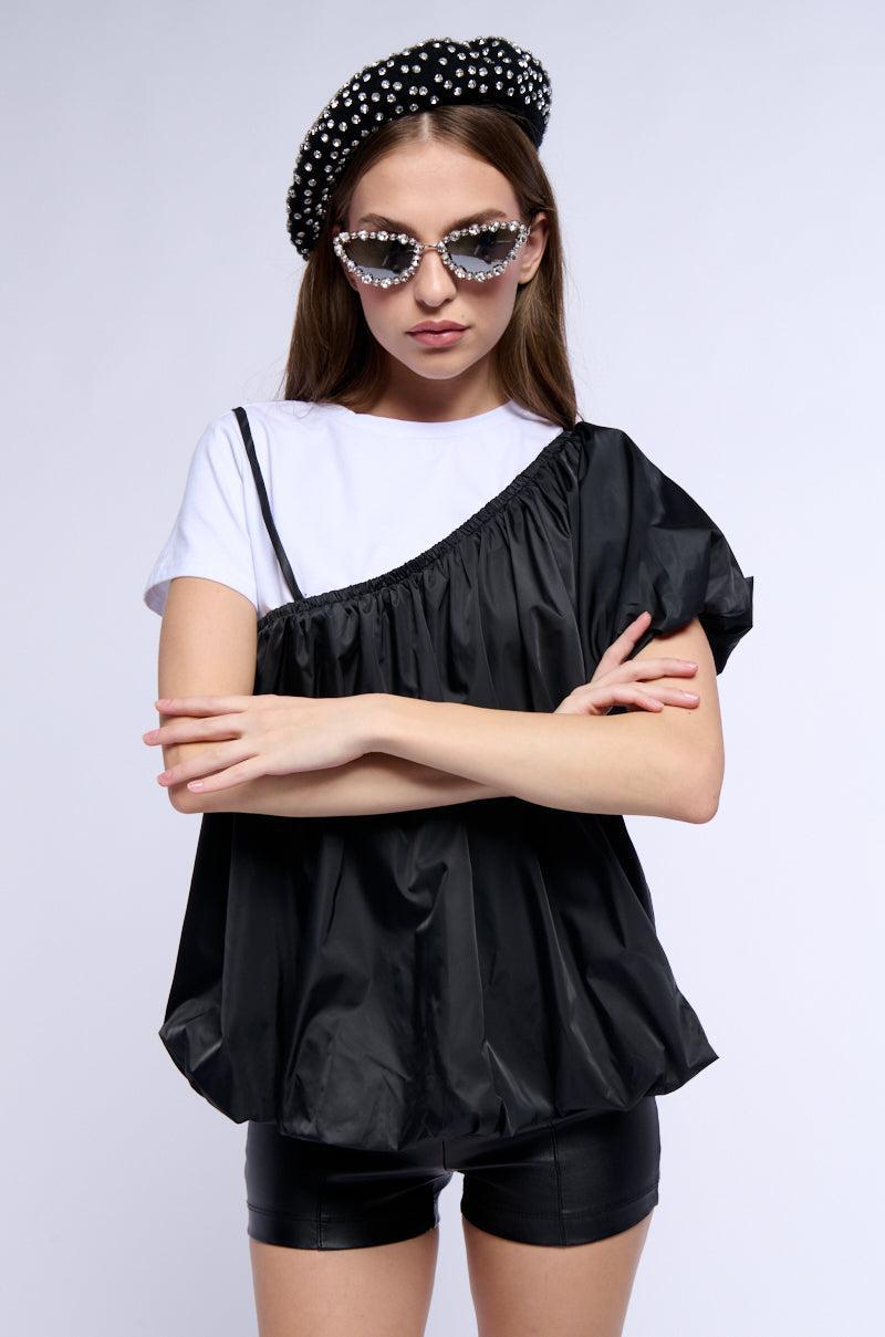 AYO ARI BUBBLE HEM T SHIRT Product Image