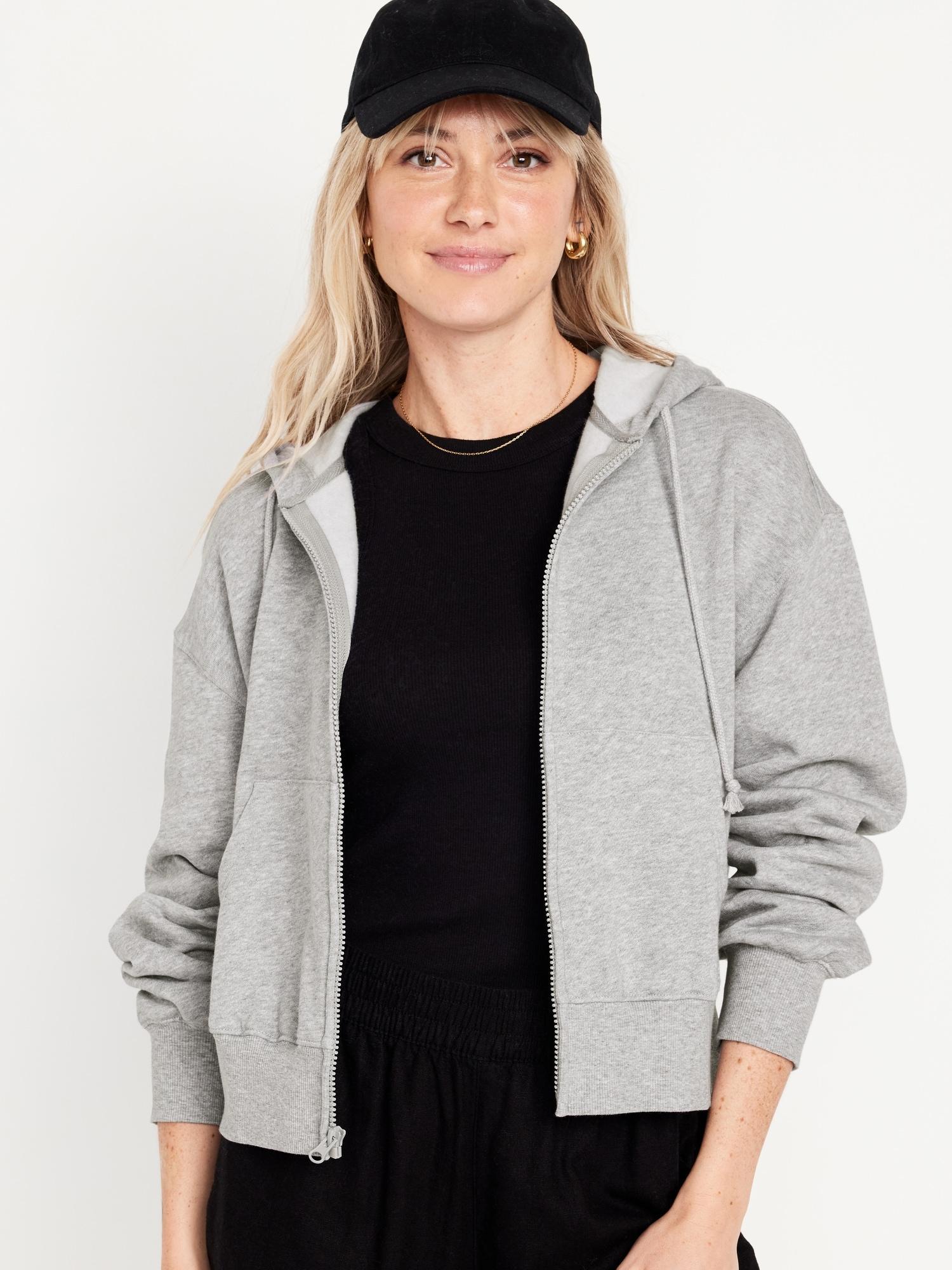 Fleece Zip Hoodie Product Image