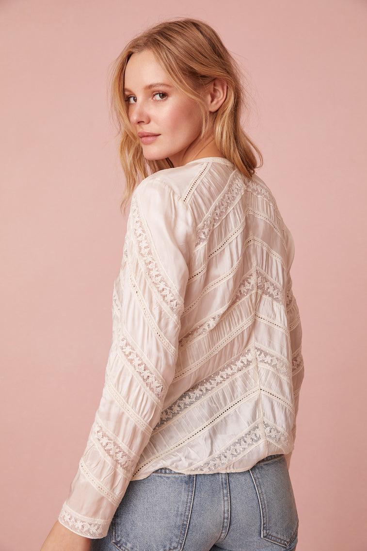 Tandra V-Neck Blouse Product Image