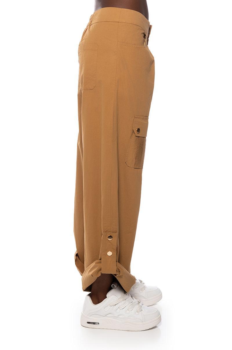CARGO CHIC WIDE LEG PANTS Product Image