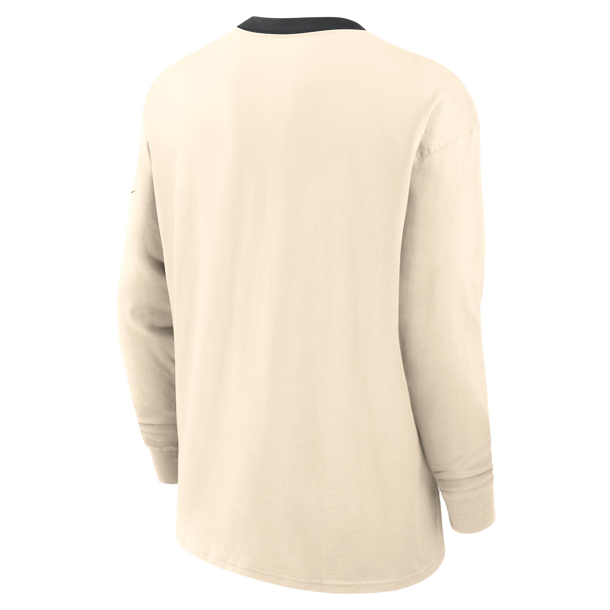 Florida State Athletic Prep Max90 Pocket Logo Nike Men's College Long-Sleeve T-Shirt Product Image