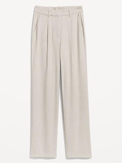 Extra High-Waisted Taylor Trouser Wide-Leg Pants Product Image