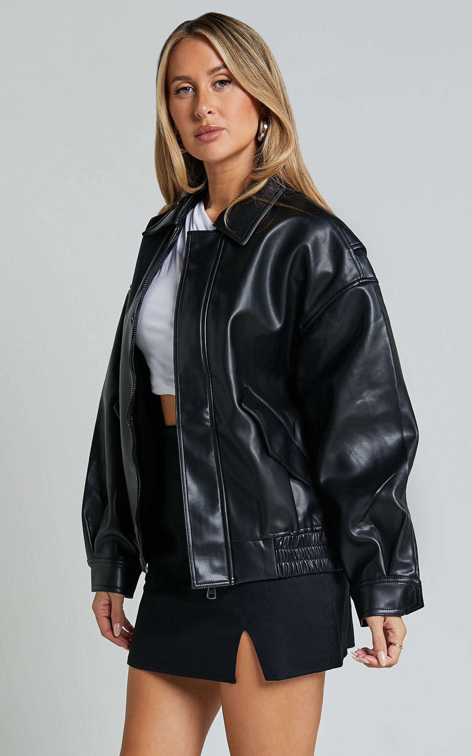 Lioness - Kenny Bomber Jacket in Jet Black Product Image