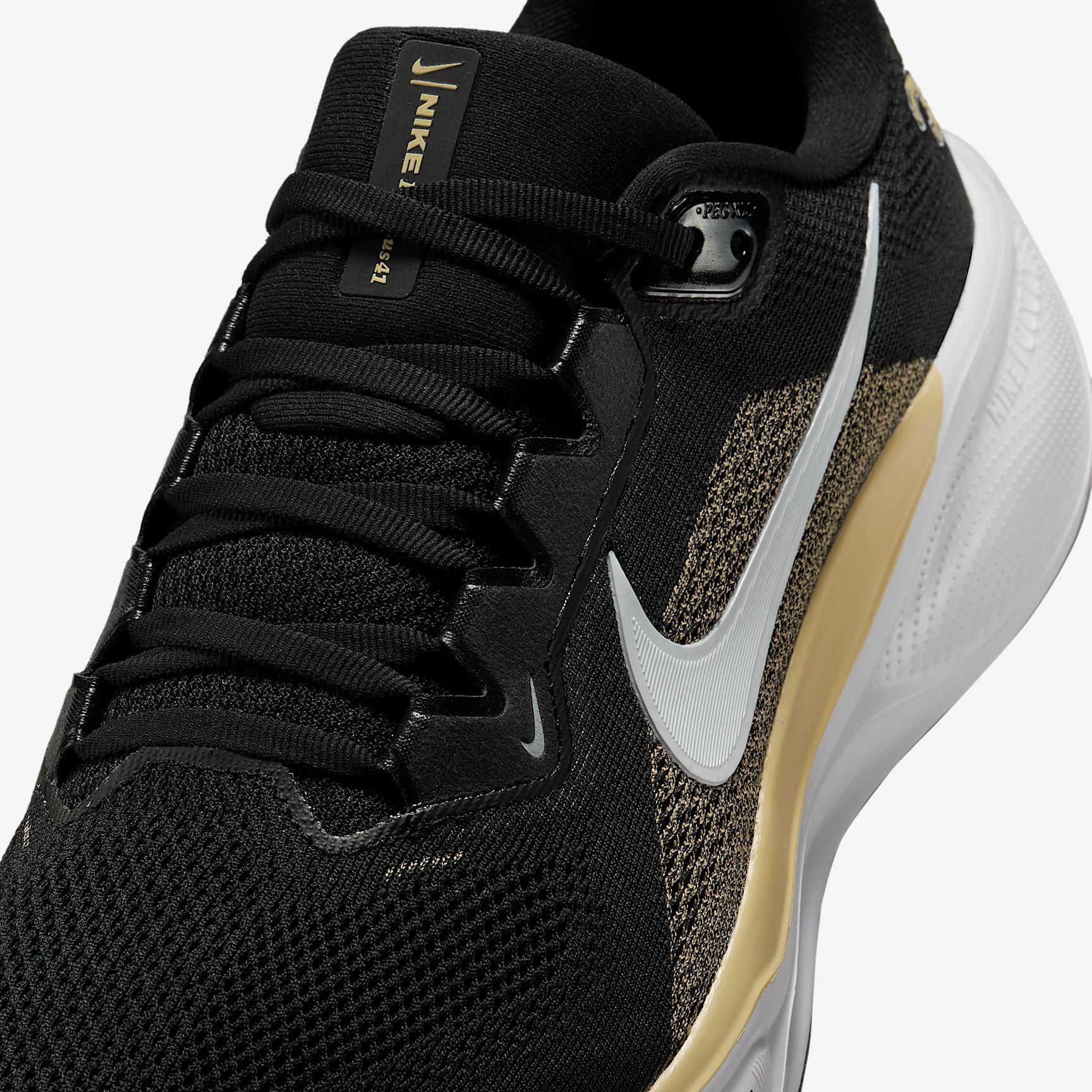 New Orleans Saints Pegasus 41 Men's Nike NFL Road Running Shoes Product Image