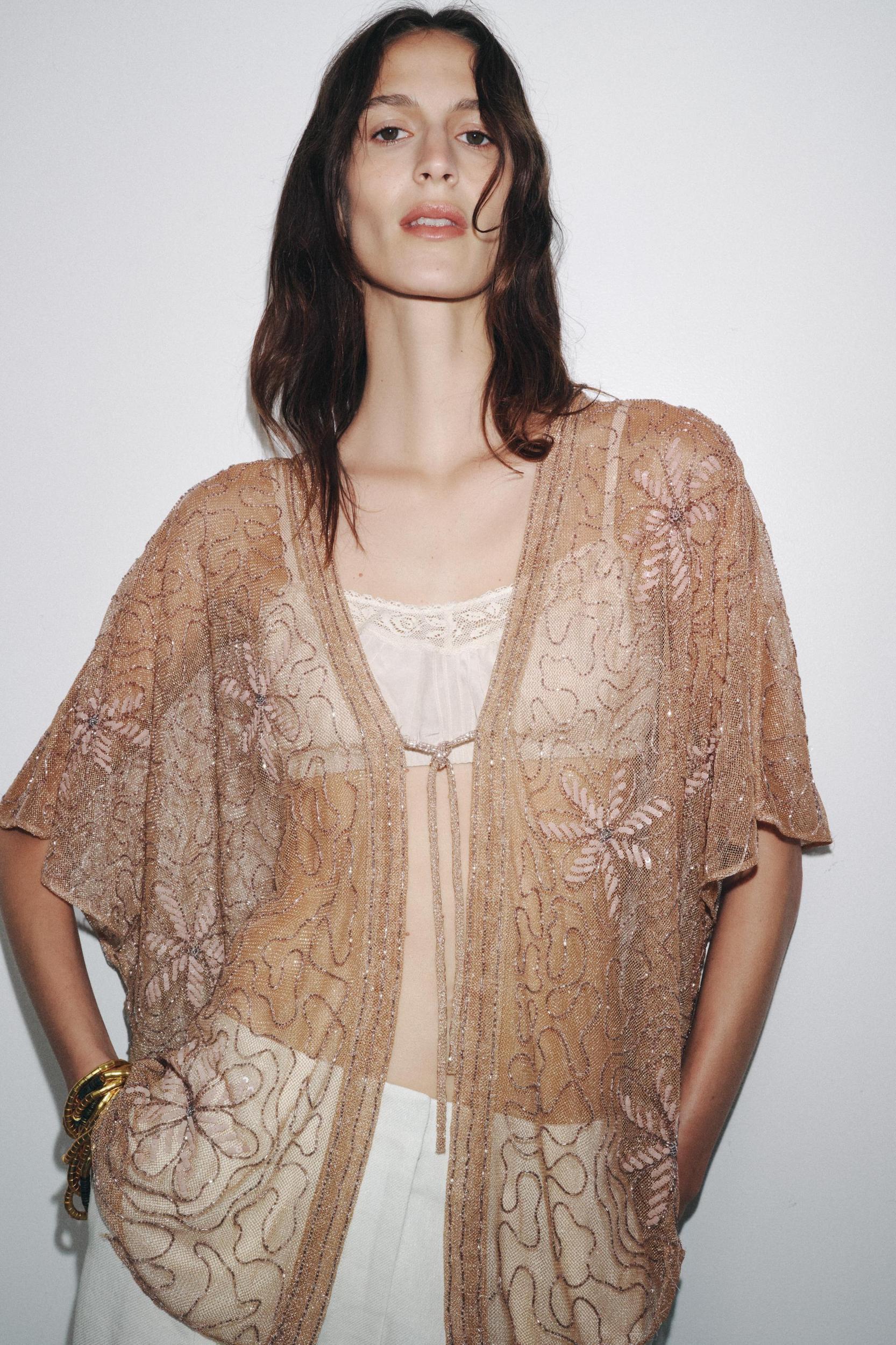 EMBROIDERED BLOUSE ZW COLLECTION Product Image