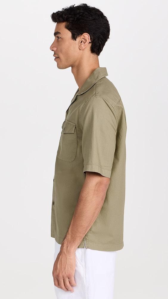 Alex Mill Utility Camp Shirt In Lightweight Twill | Shopbop Product Image