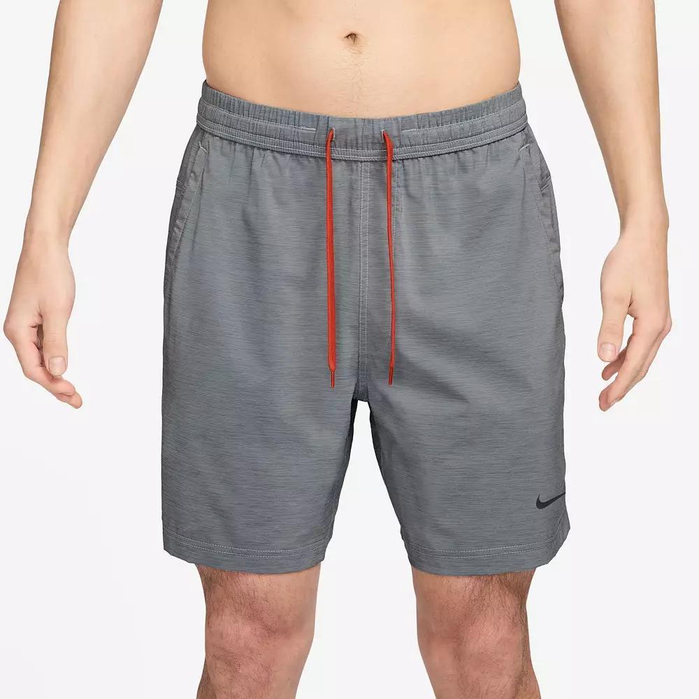 Men's Nike Form Dri-FIT 7-in. Unlined Versatile Shorts, Size: XXL, Grey Grey Product Image
