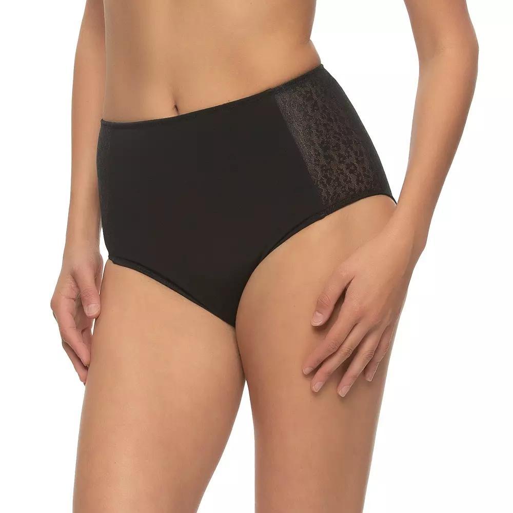 Paramour by Felina High Waist Shaping Briefs 645207, Women's, Size: XXL, Black Product Image