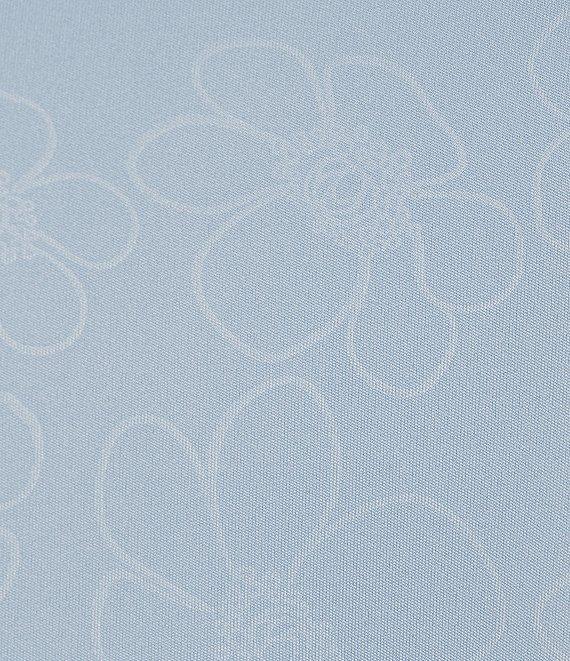 Roundtree & Yorke Performance Embossed Flower Polo Shirt Product Image