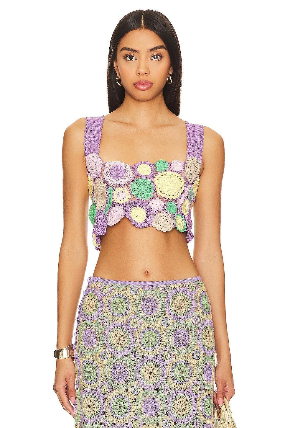 Tanit Crop Top Agua Bendita Product Image