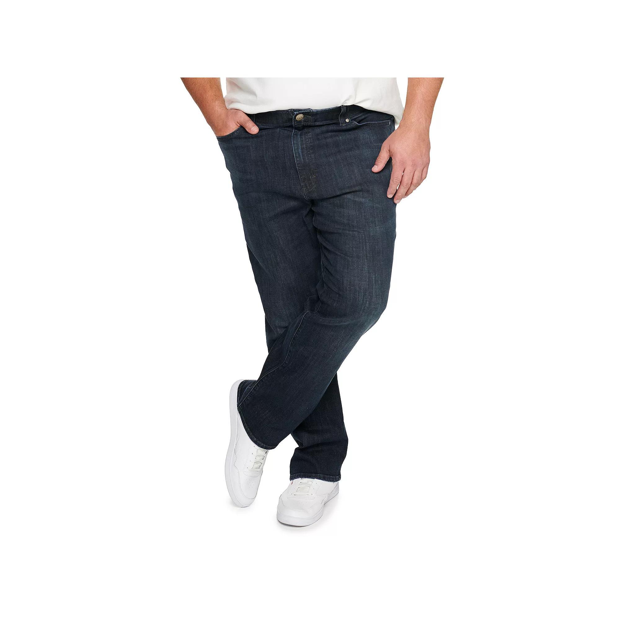 Big & Tall Lee Extreme Motion MVP Relaxed-Fit Straight-Leg Jeans, Mens Product Image