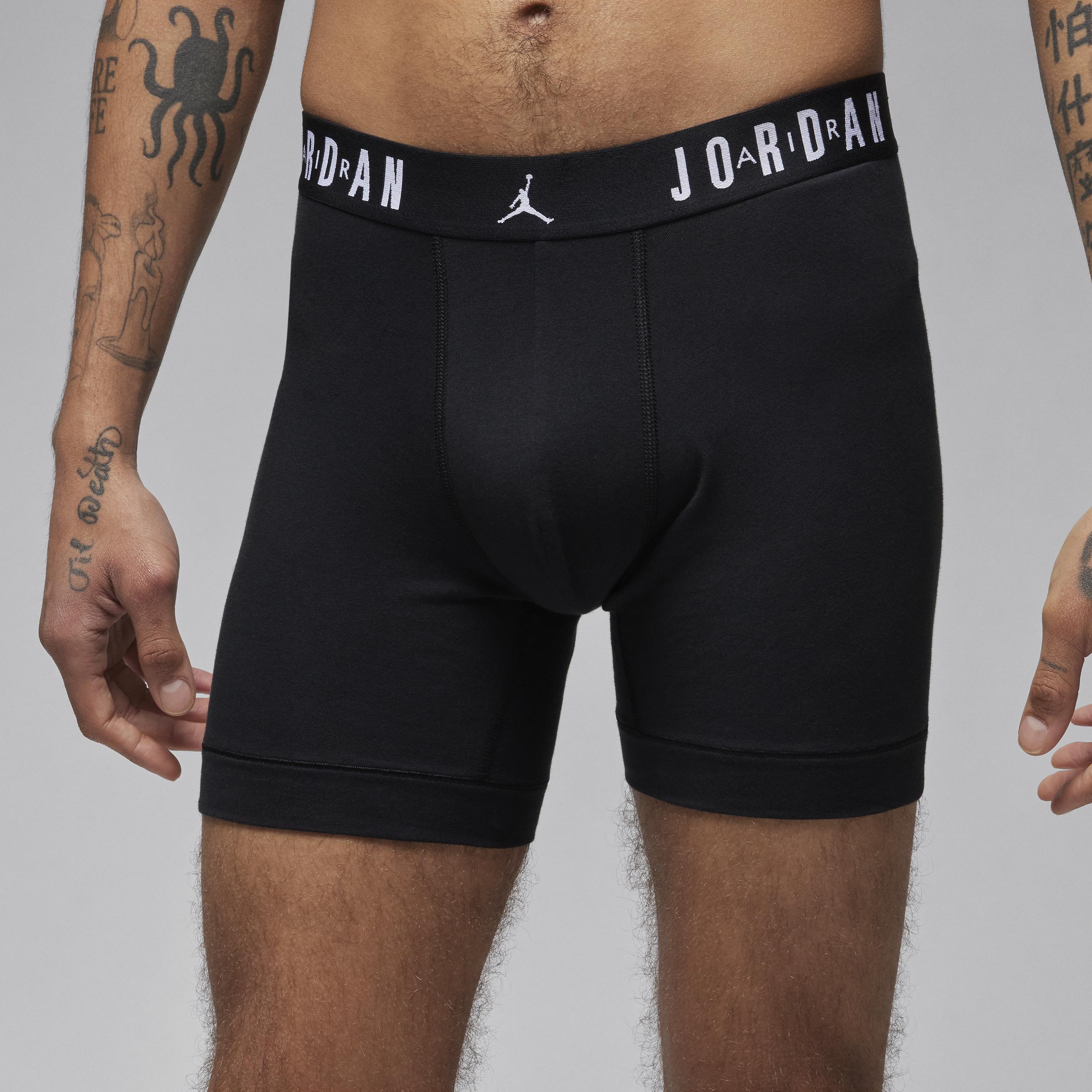 Men's Jordan Flight Cotton Core Boxer Briefs (3-Pack) Product Image