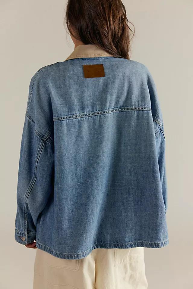 We The Free Lemon Denim Jacket Product Image