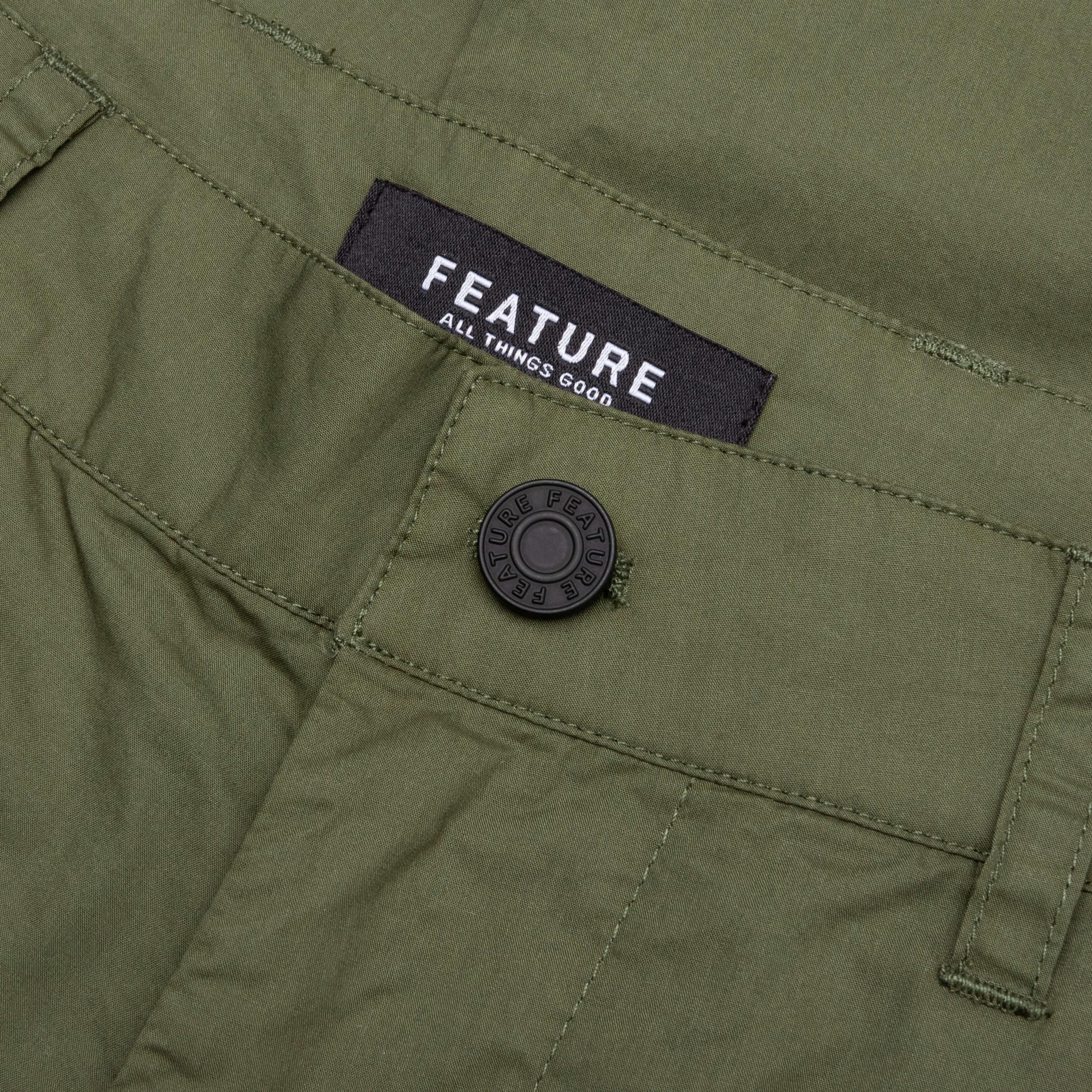 Pablo Utility Cargo Pants - Green Male Product Image