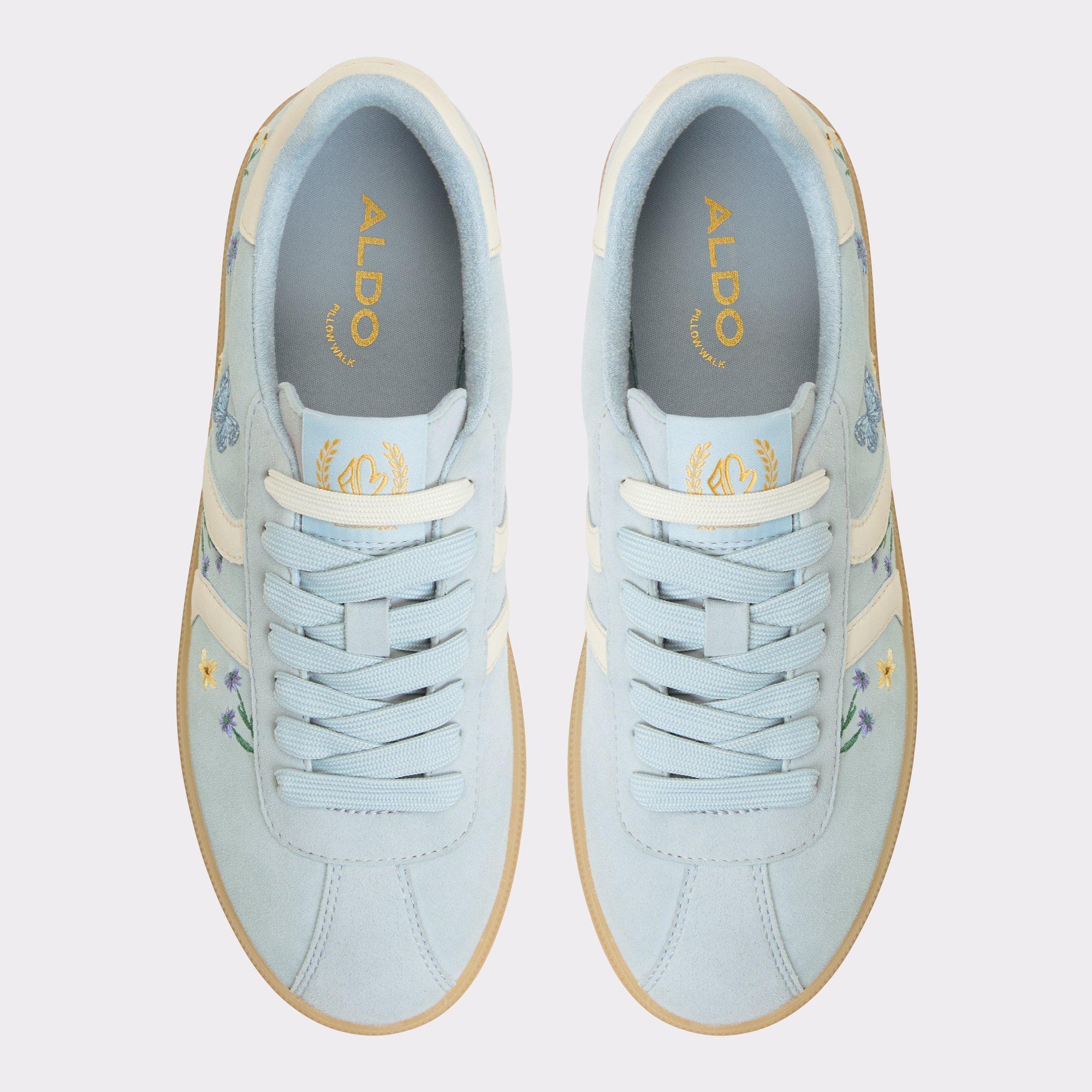 ALDO Chicsneaker - Women's Low Top Sneaker Sneakers - Blue, Size 8.5 Product Image