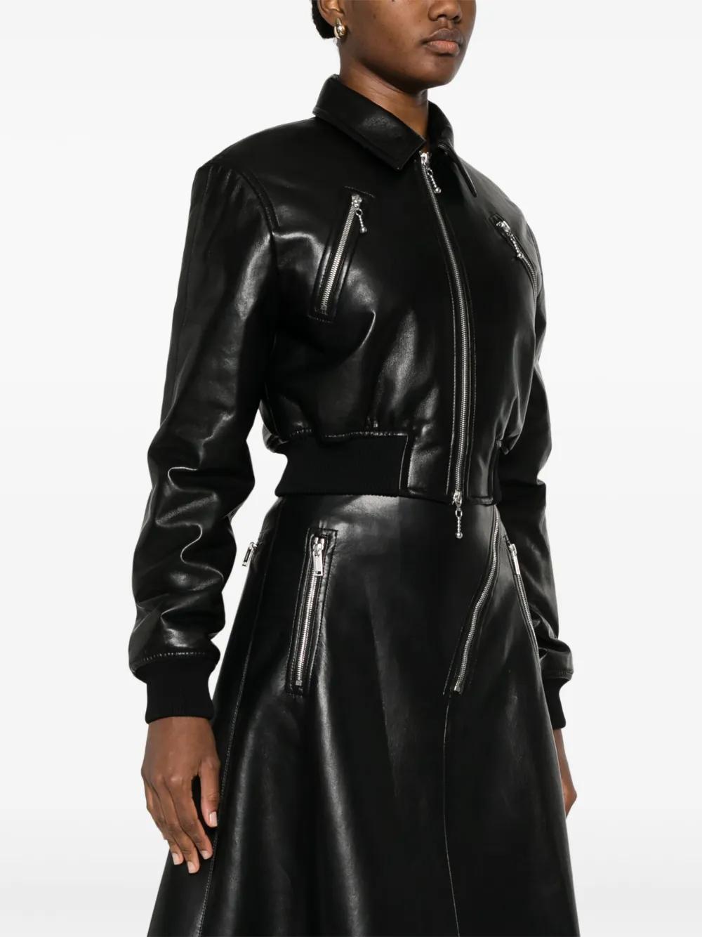 faux-leather jacket Product Image