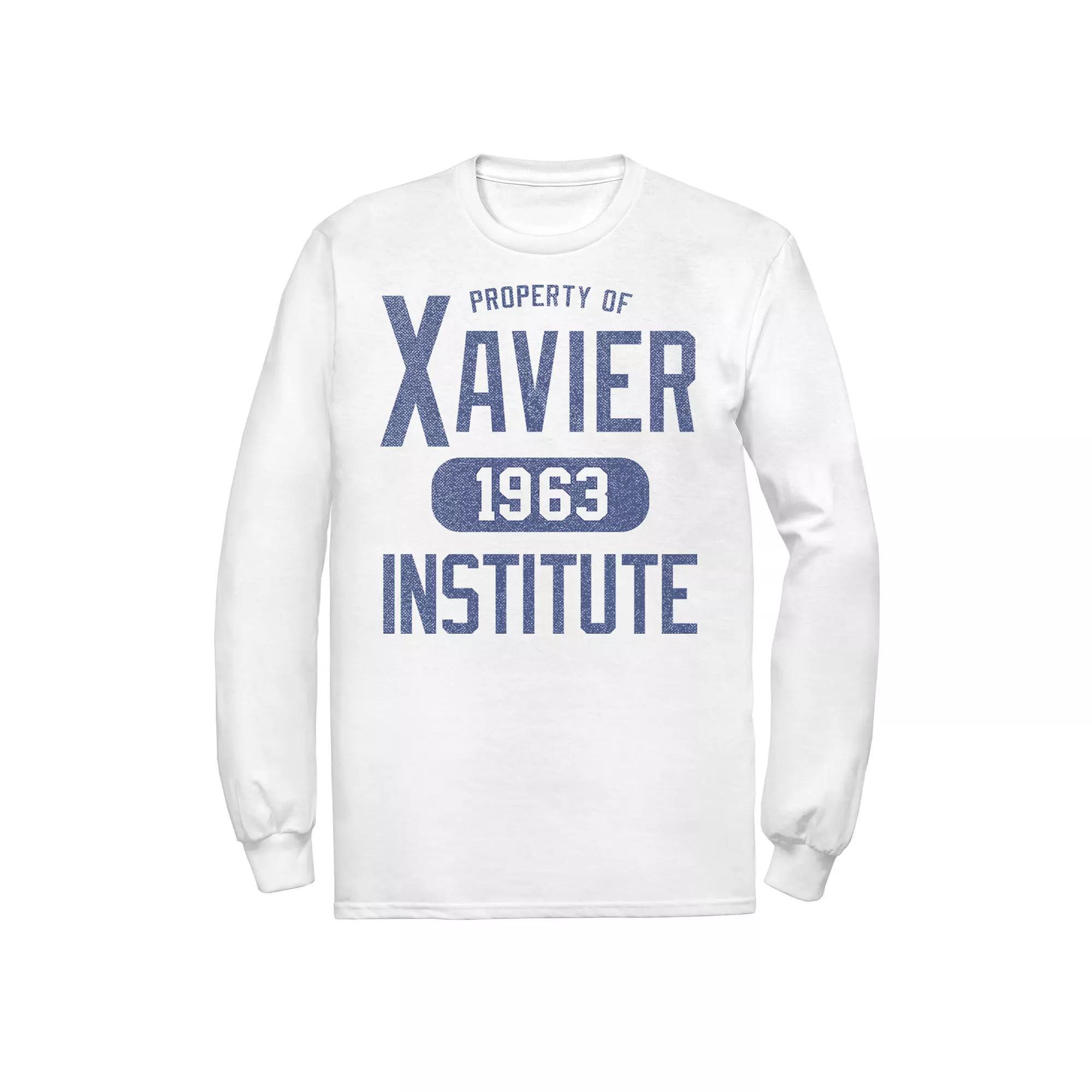 Men's Marvel X-Men Xavier Institute 1963 Campus Property Tee, Size: Large, White Product Image