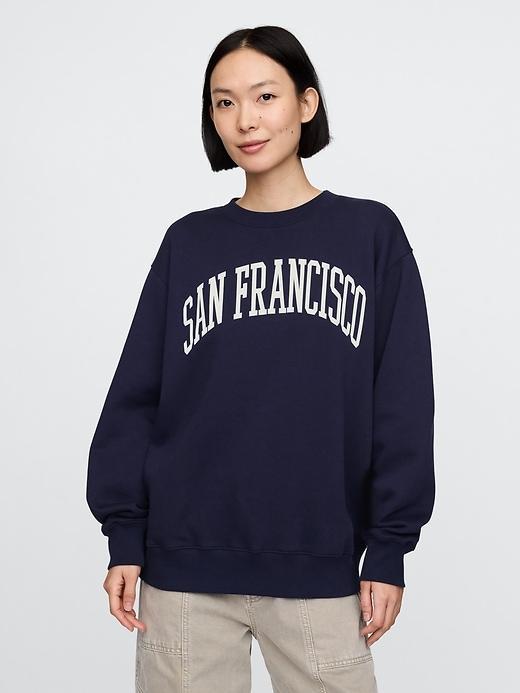 VintageSoft State Logo Sweatshirt Product Image
