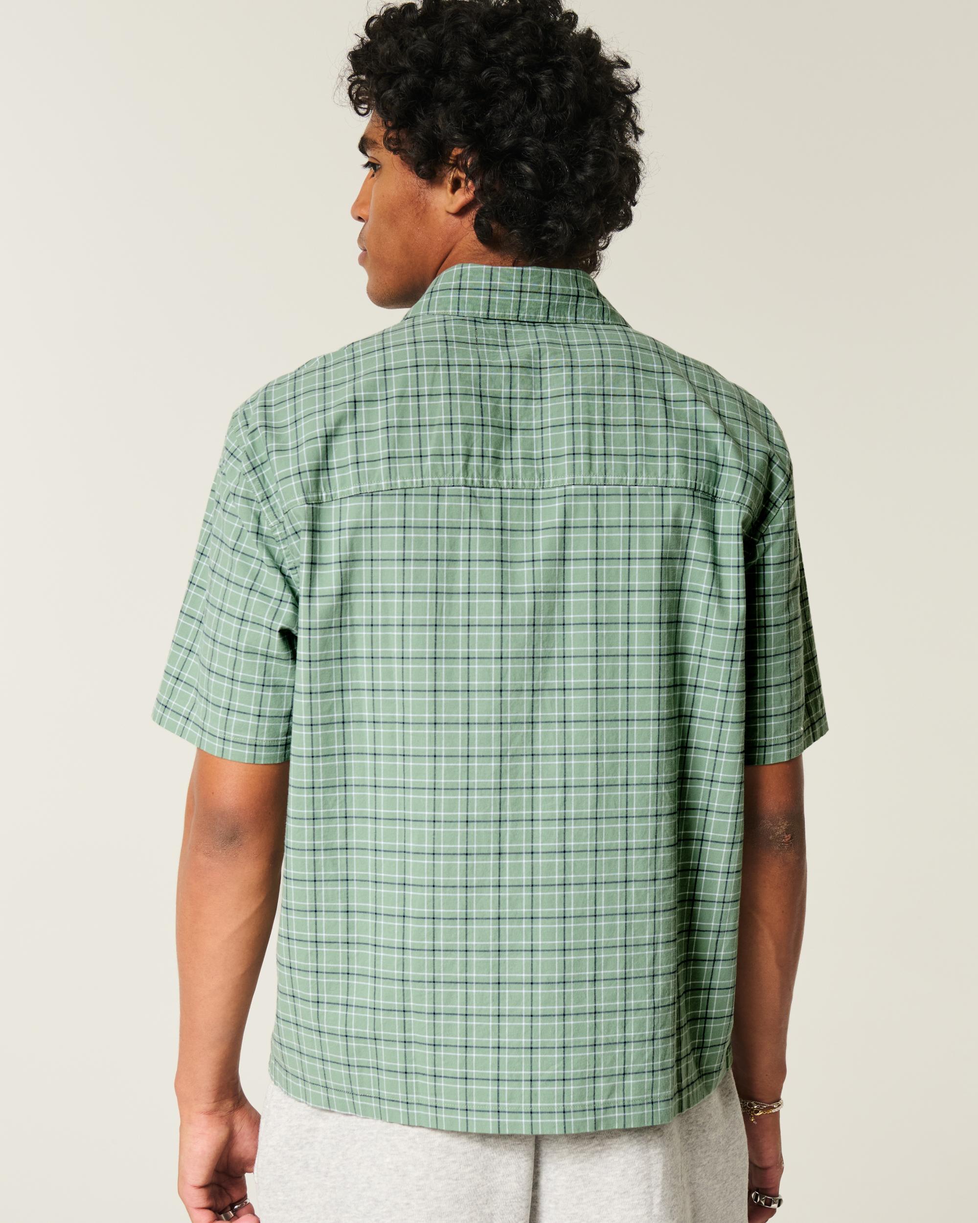 Boxy Short-Sleeve Shirt Product Image
