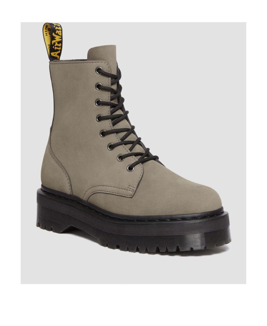 DR. MARTENS' Thick-soled Short Boots In Gray Product Image
