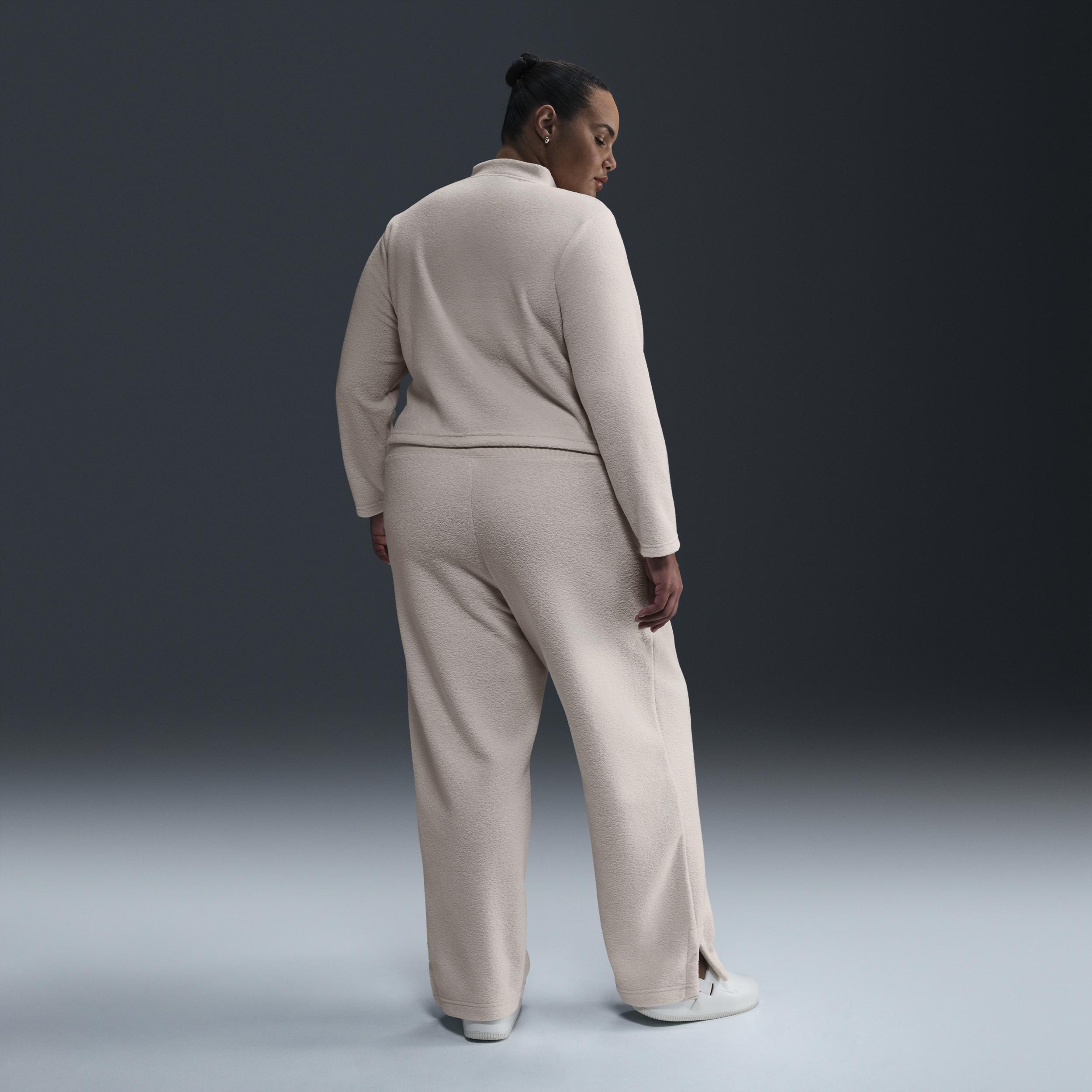 Nike Sportswear Phoenix Plush Women's High-Waisted Wide-Leg Cozy Fleece Pants (Plus Size) Product Image