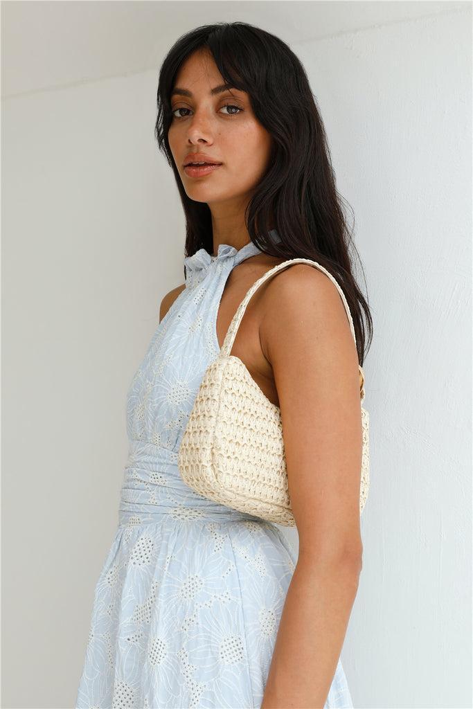 BILLINI Summer Shoulder Bag Natural Raffia Product Image