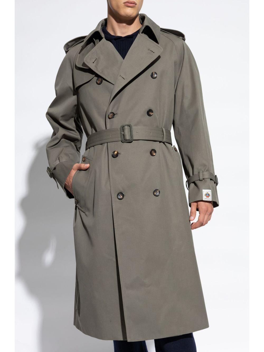 double-breasted trench coat  Product Image