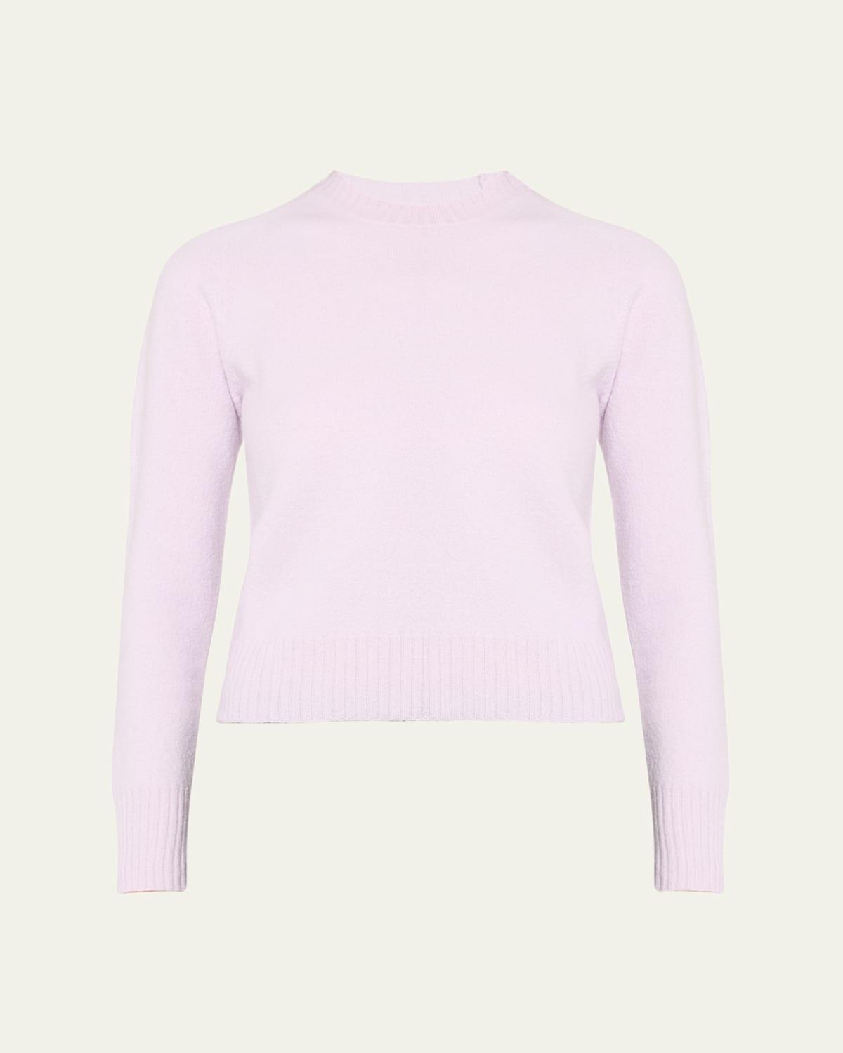 Womens Wool Crewneck Sweater Product Image